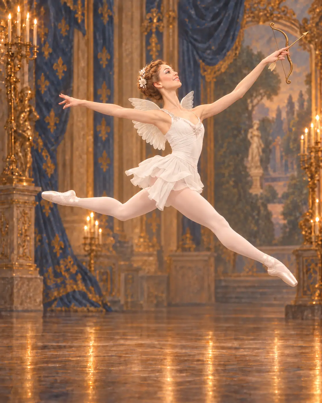 Amour Variation ballet variation illustration