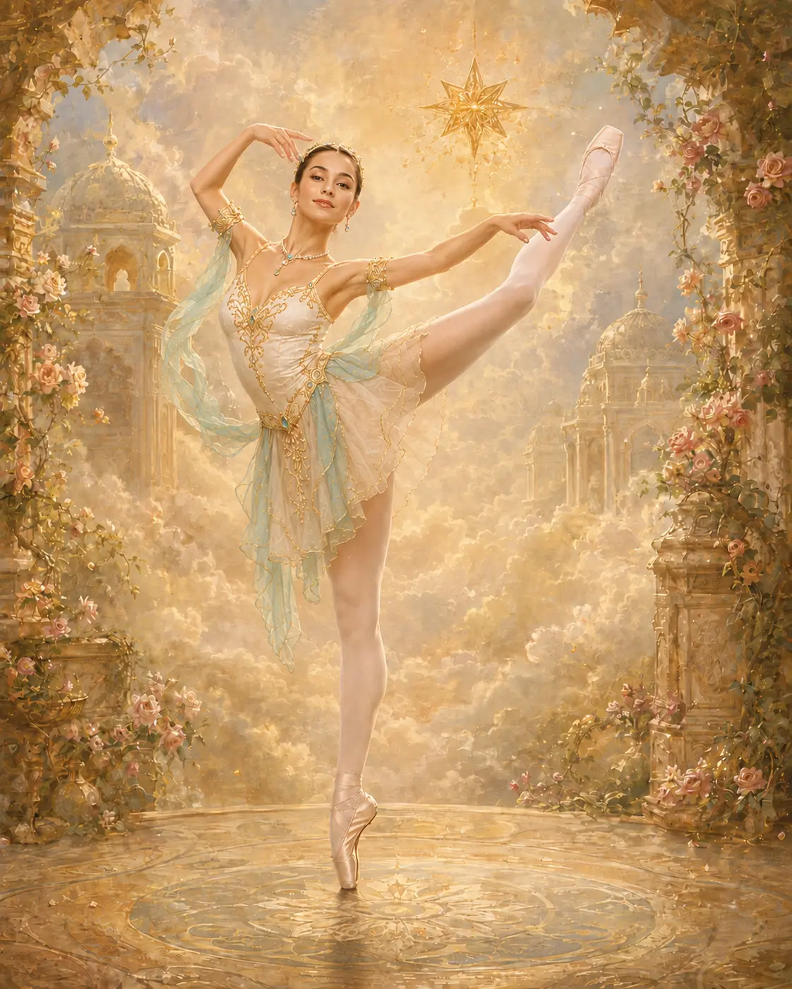 Talisman Female Variation ballet variation illustration